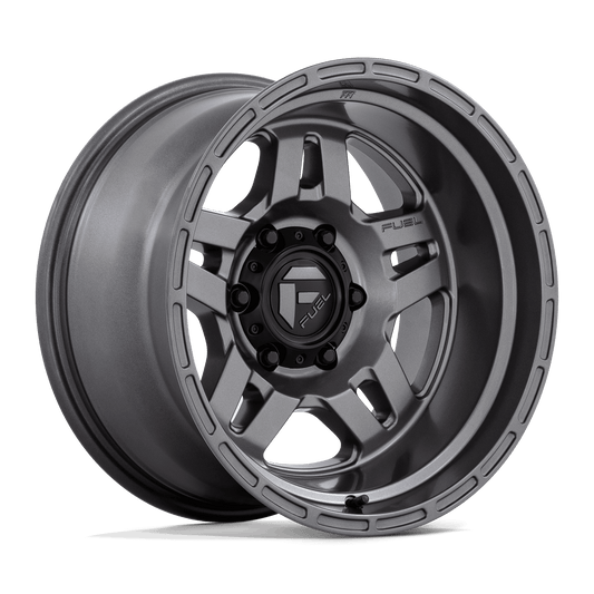 FUEL 1PC D801 OXIDE 17X9 -38 6X139.7 MATTE GUNMETAL C-BORE 106.1