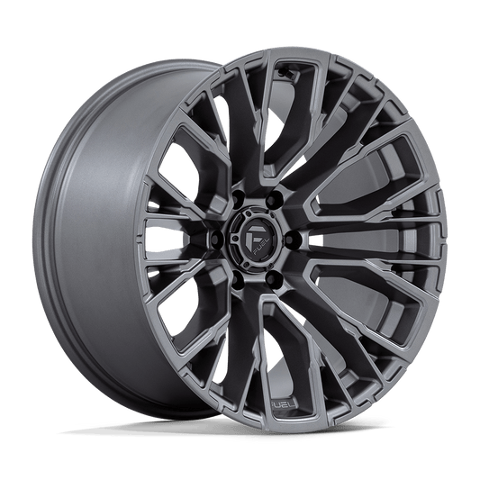 FUEL 1PC D848 REBAR 17X9 1 6X135 MATTE GUNMETAL
