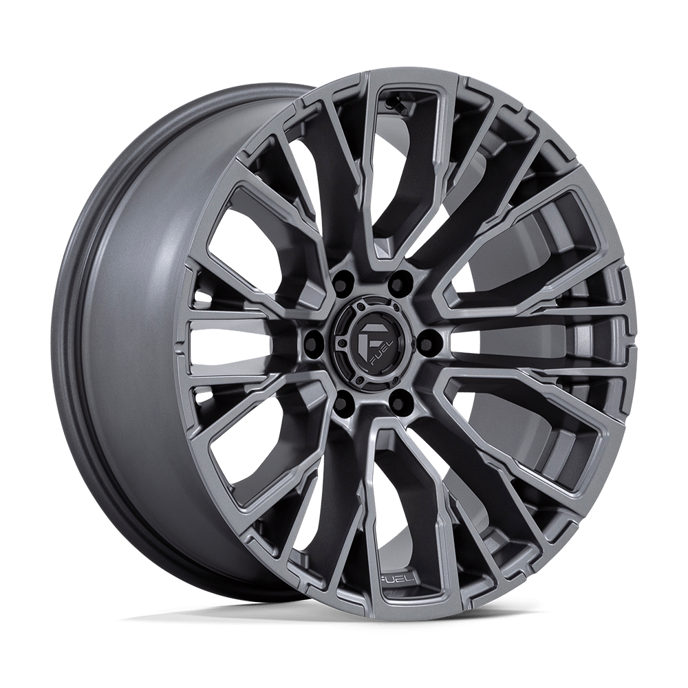 FUEL 1PC D848 REBAR 20X9 1 6X139.7 MATTE GUNMETAL