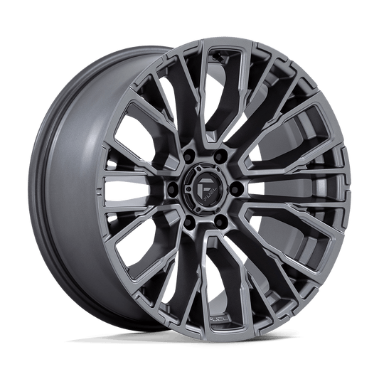 FUEL 1PC D848 REBAR 20X9 1 6X135 MATTE GUNMETAL