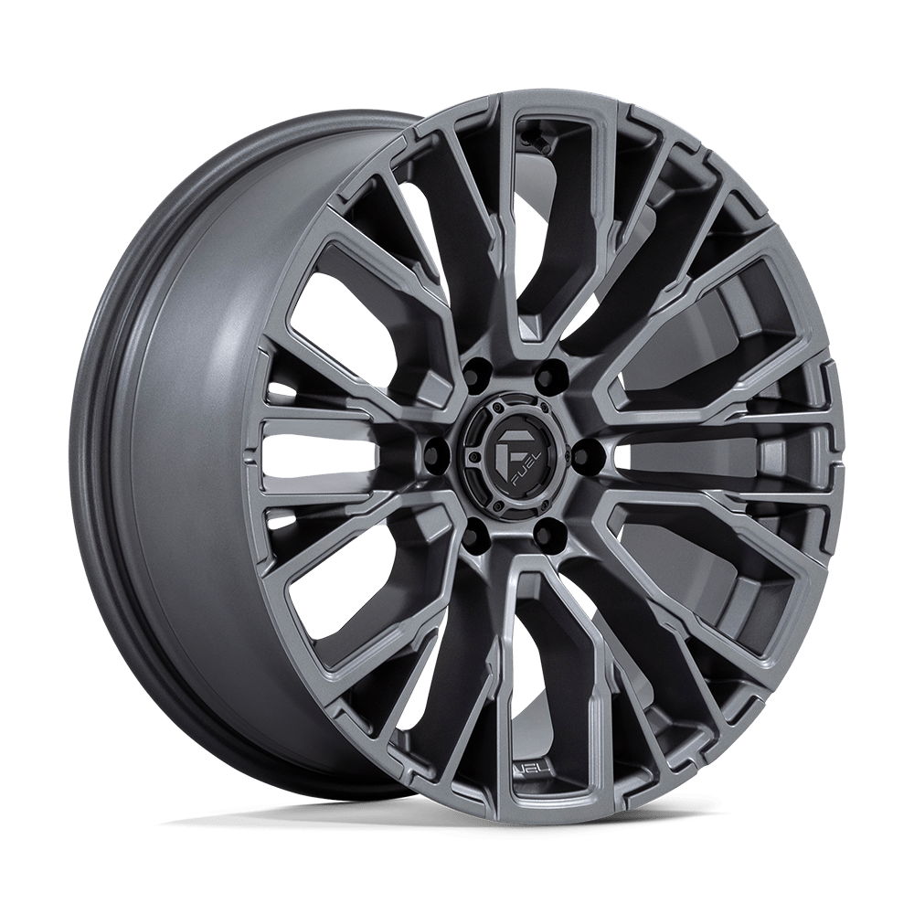 FUEL 1PC D848 REBAR 20X9 20 6X135 MATTE GUNMETAL