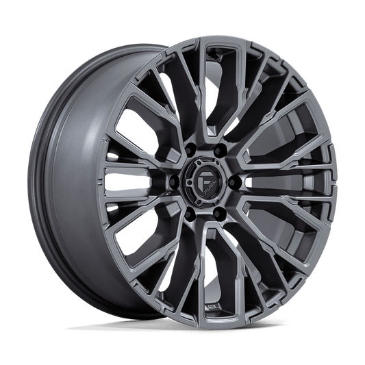 FUEL 1PC D848 REBAR 20X9 20 6X135 MATTE GUNMETAL