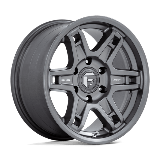 FUEL 1PC D838 SLAYER 18X8.5 -15 5X127 MATTE GUNMETAL