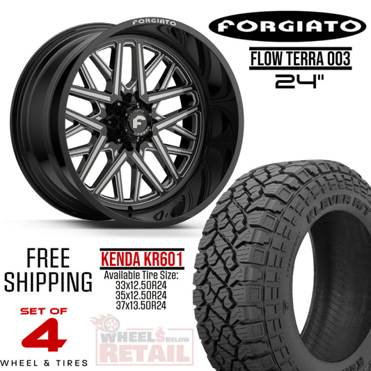FORGIATO FLOW TERRA 003 24-INCH PACKAGE FOR CHEVROLET SILVERADO 2500