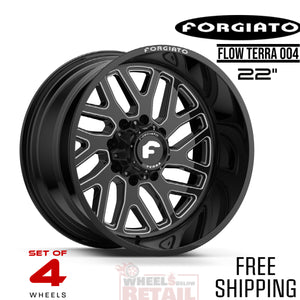 FORGIATO FLOW TERRA 004 22-INCH PACKAGE FOR FORD F250
