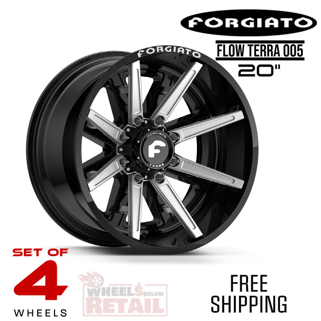 FORGIATO FLOW TERRA 005 20-INCH PACKAGE FOR FORD F250