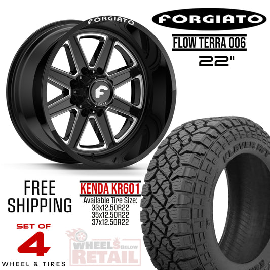 FORGIATO FLOW TERRA 006 22-INCH PACKAGE FOR CHEVROLET 2500
