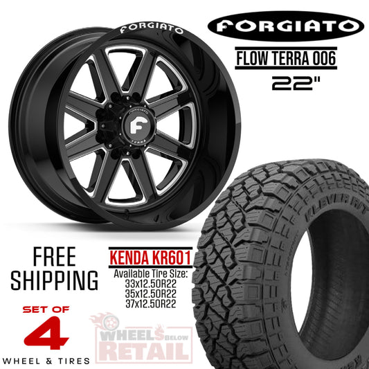 FORGIATO FLOW TERRA 006 22-INCH PACKAGE FOR CHEVROLET 2500