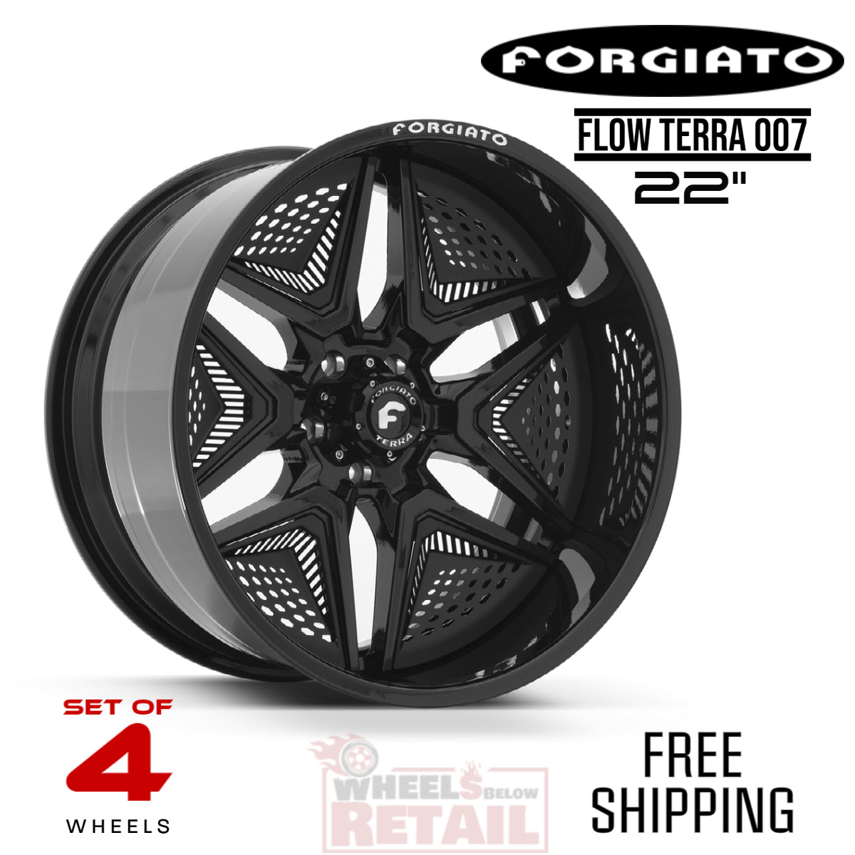 FORGIATO FLOW TERRA 007 22-INCH PACKAGE FOR FORD F150