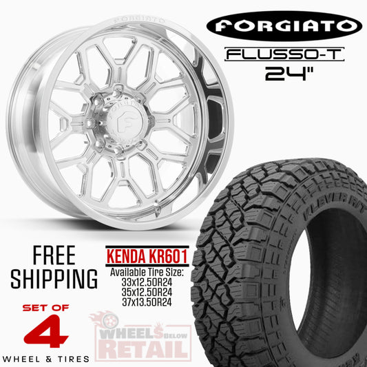 FORGIATO FLUSSO-T 24-INCH PACKAGE FOR JEEP WRANGLER