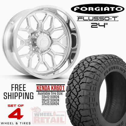 FORGIATO FLUSSO-T 24-INCH PACKAGE FOR JEEP WRANGLER