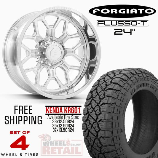 FORGIATO FLUSSO-T 24-INCH PACKAGE FOR JEEP WRANGLER