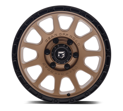 Gear Off Road 760BZ PROTO CALL 17X8.5 +00 6X5.50 Bronze