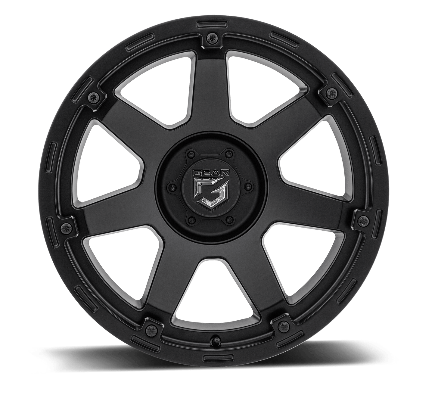 Gear Off Road 753SB BARRICADE 17X9 +00 5X4.50/5X5 Black