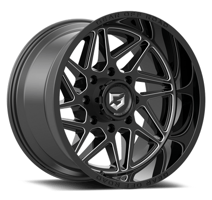 Gear Off Road 761BM RATIO 20X9 +18 8X6.50 Black