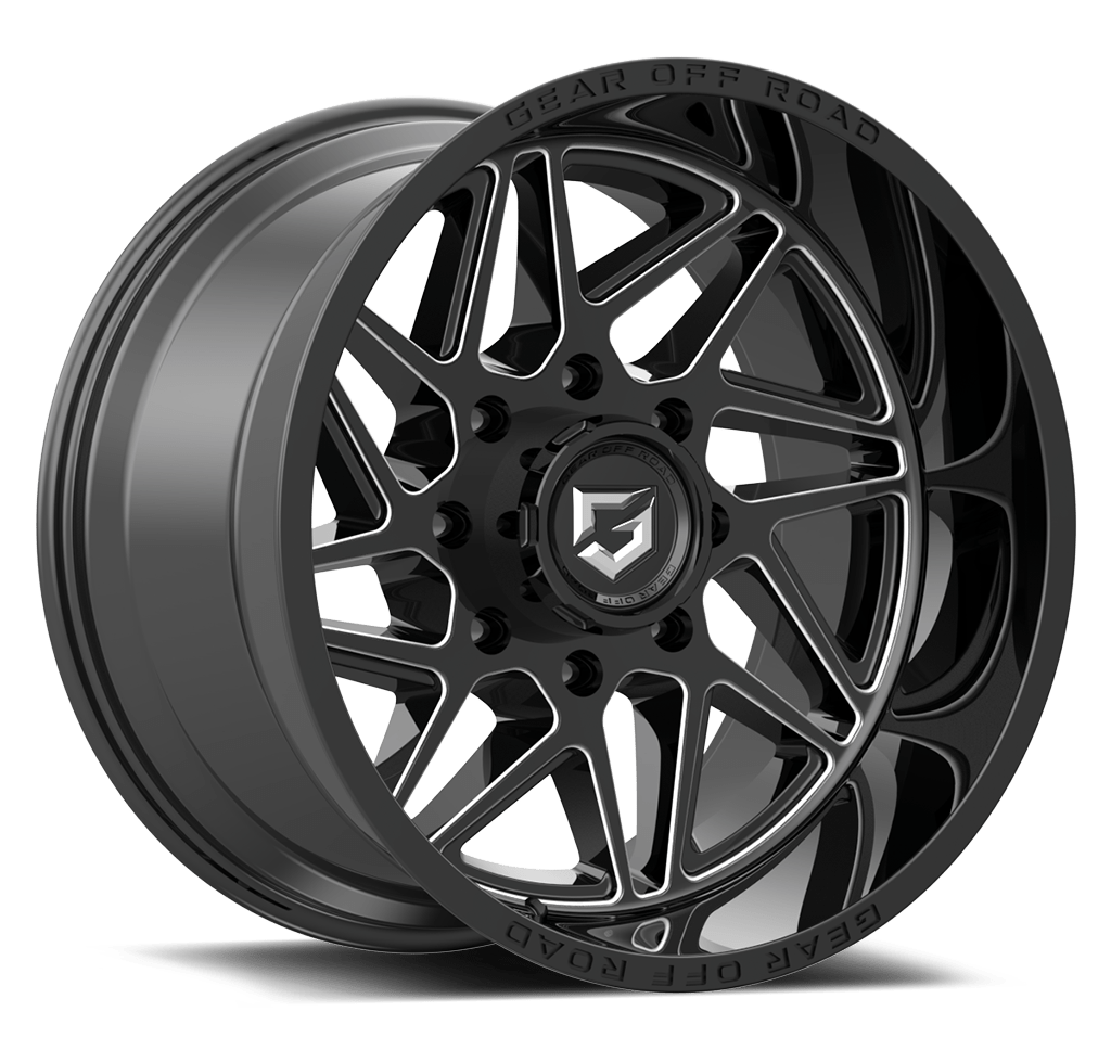 Gear Off Road 761BM RATIO 20X10 -19 8X6.50 Black