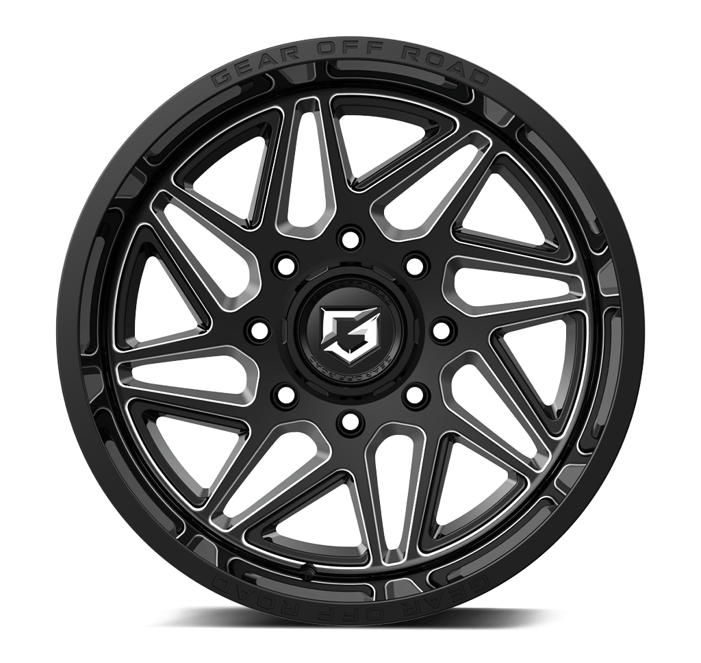 Gear Off Road 761BM RATIO 20X12 -44 5X5/5X135 Black