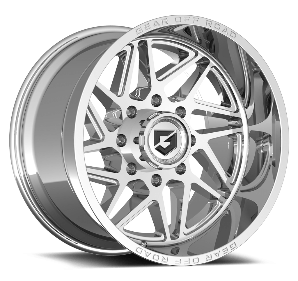 Gear Off Road 761C RATIO 22X10 +10 6X135/6X5.50 Chrome