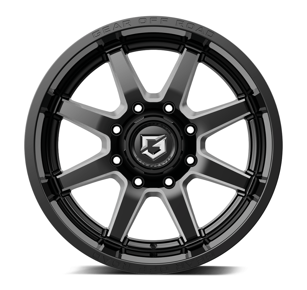 Gear Off Road 762BM PIVOT 22X12 -44 6X5.50 Black