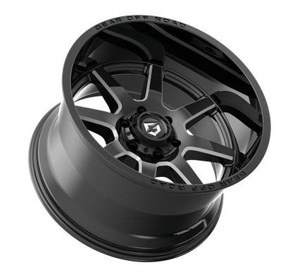 Gear Off Road 762BM PIVOT 18X9 +18 6X135 Black