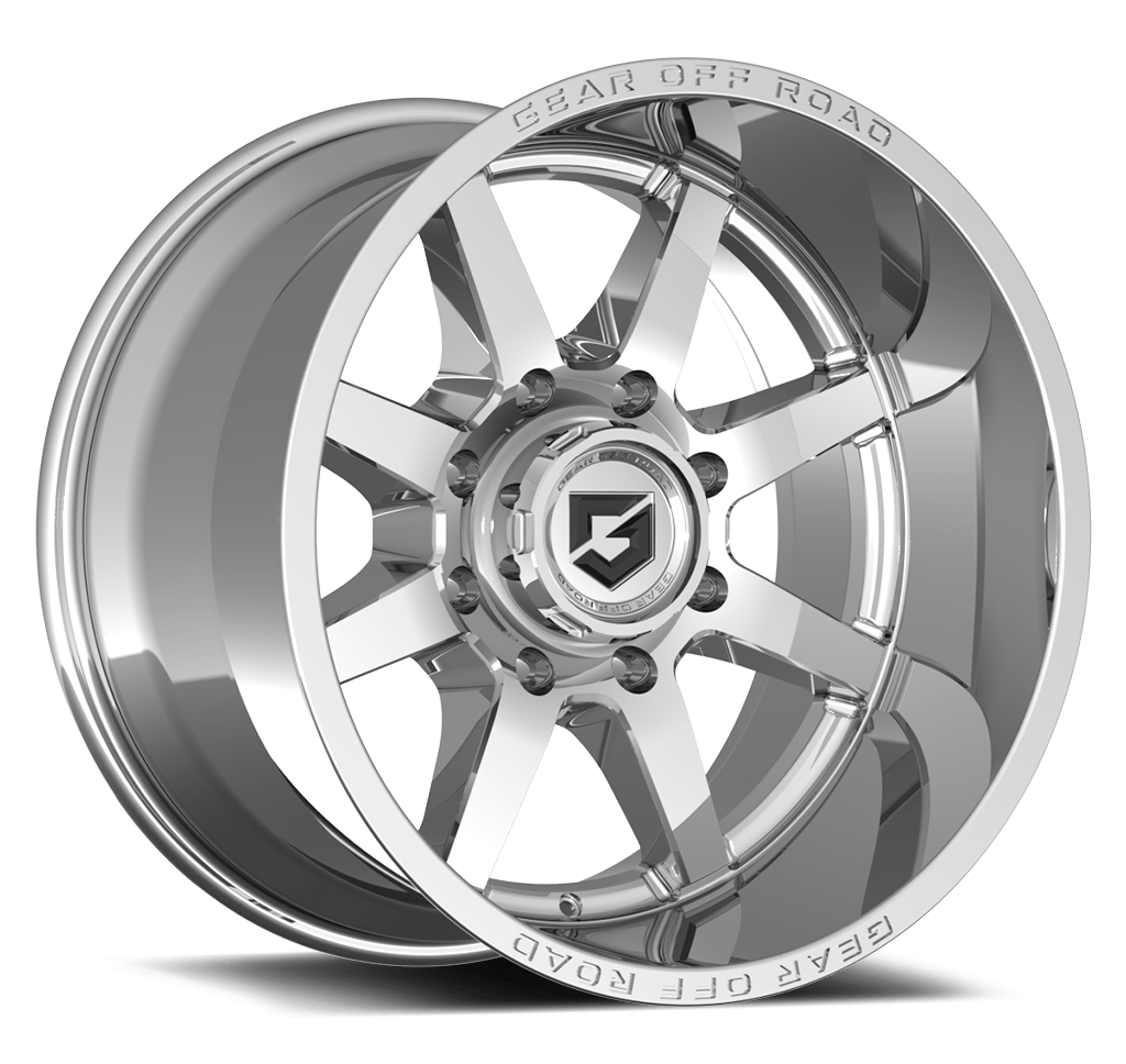 Gear Off Road 762C PIVOT 20X12 -44 6X5.50 Chrome
