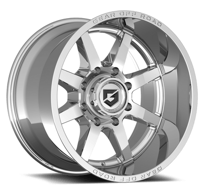 Gear Off Road 762C PIVOT 20X12 -44 8X170 Chrome