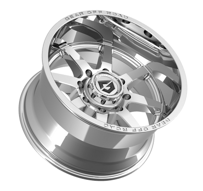 Gear Off Road 762C PIVOT 20X10 -19 8X180 Chrome