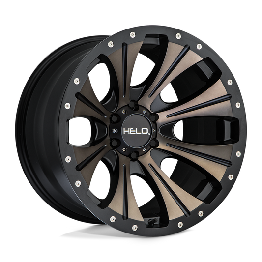 HELO HE901 20X12 -44 5X127 SATIN BLACK DARK TINT