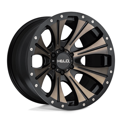 HELO HE901 20X12 -44 5X127 SATIN BLACK DARK TINT
