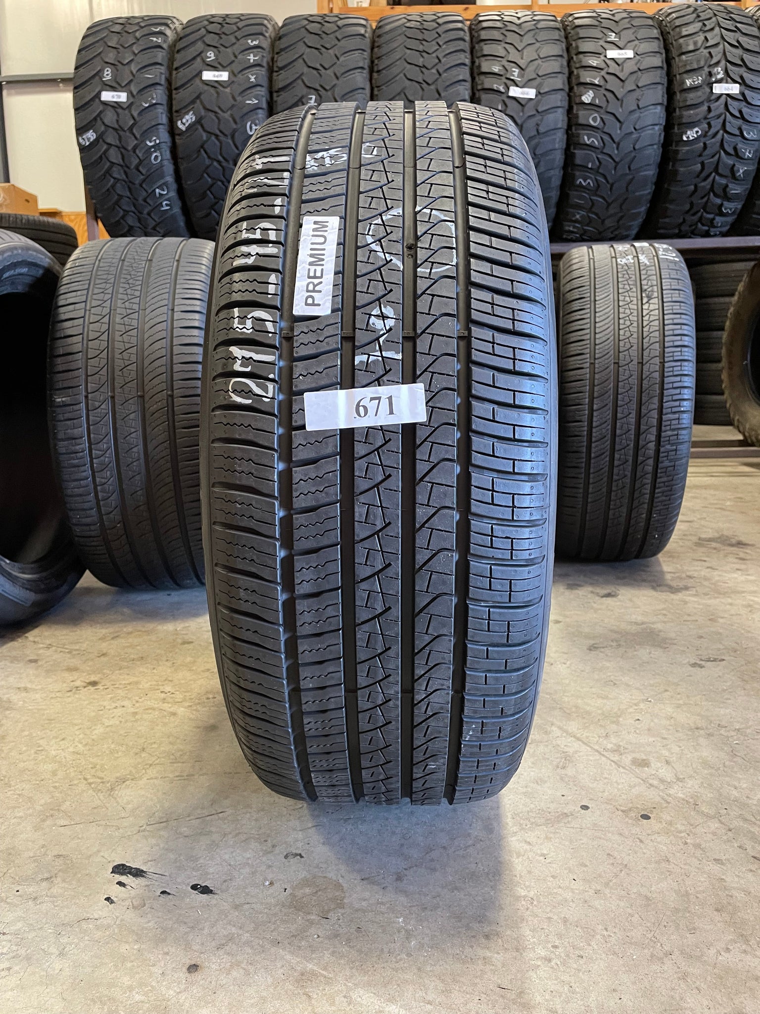 SET OF 4 275/45R21 Pirelli Scorpion Zero 107 H SL - Used Tires