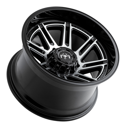 Motiv Offroad MILLENIUM 20X12 -44 8X170 Machined Gloss Black