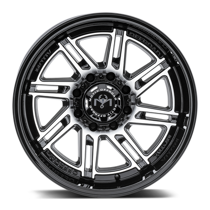 Motiv Offroad MILLENIUM 22X10 -12 6X135/6X5.50 Machined Gloss Black