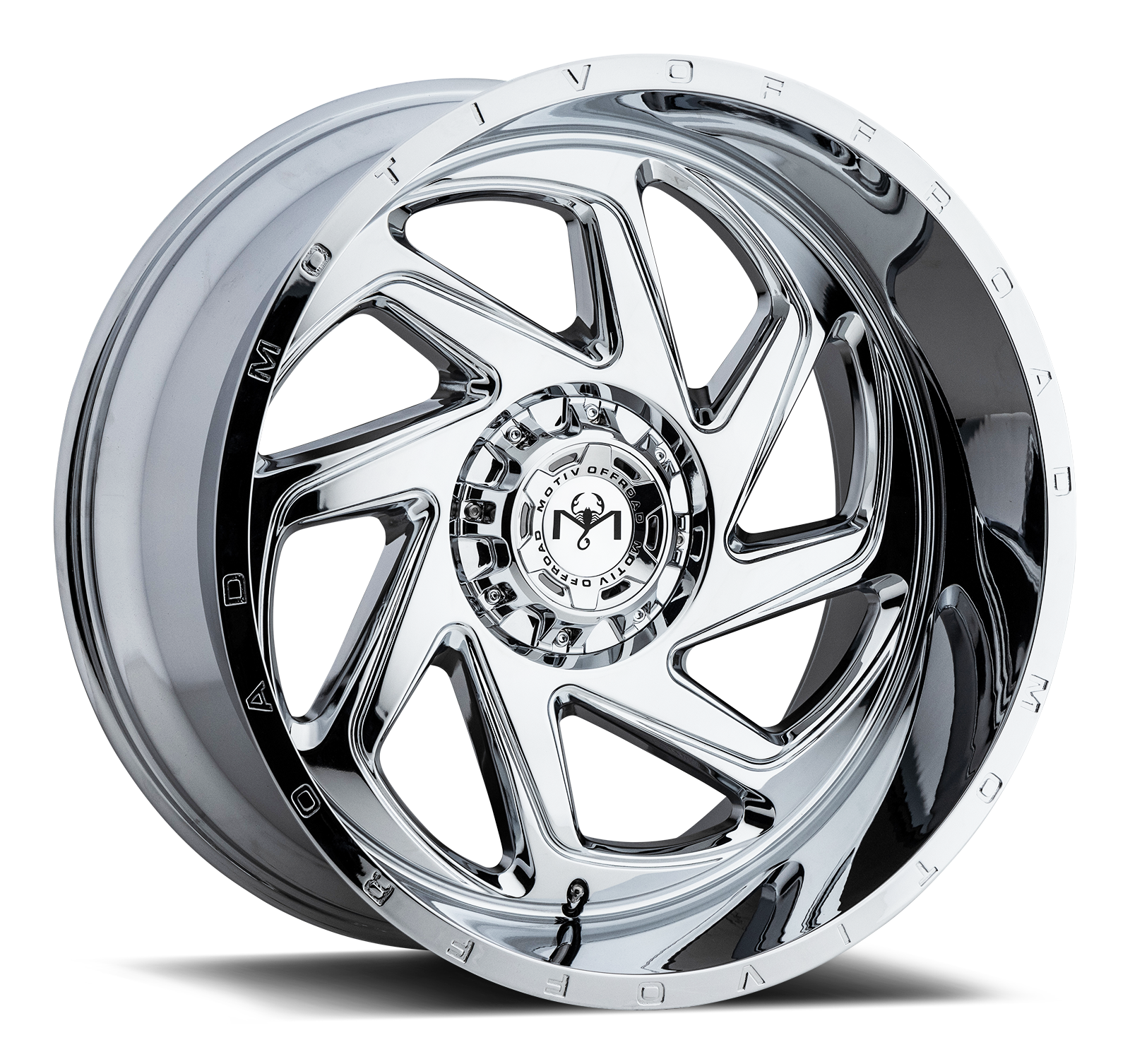 Motiv Off Road MORPH 24X12 -44 8X170 Chrome