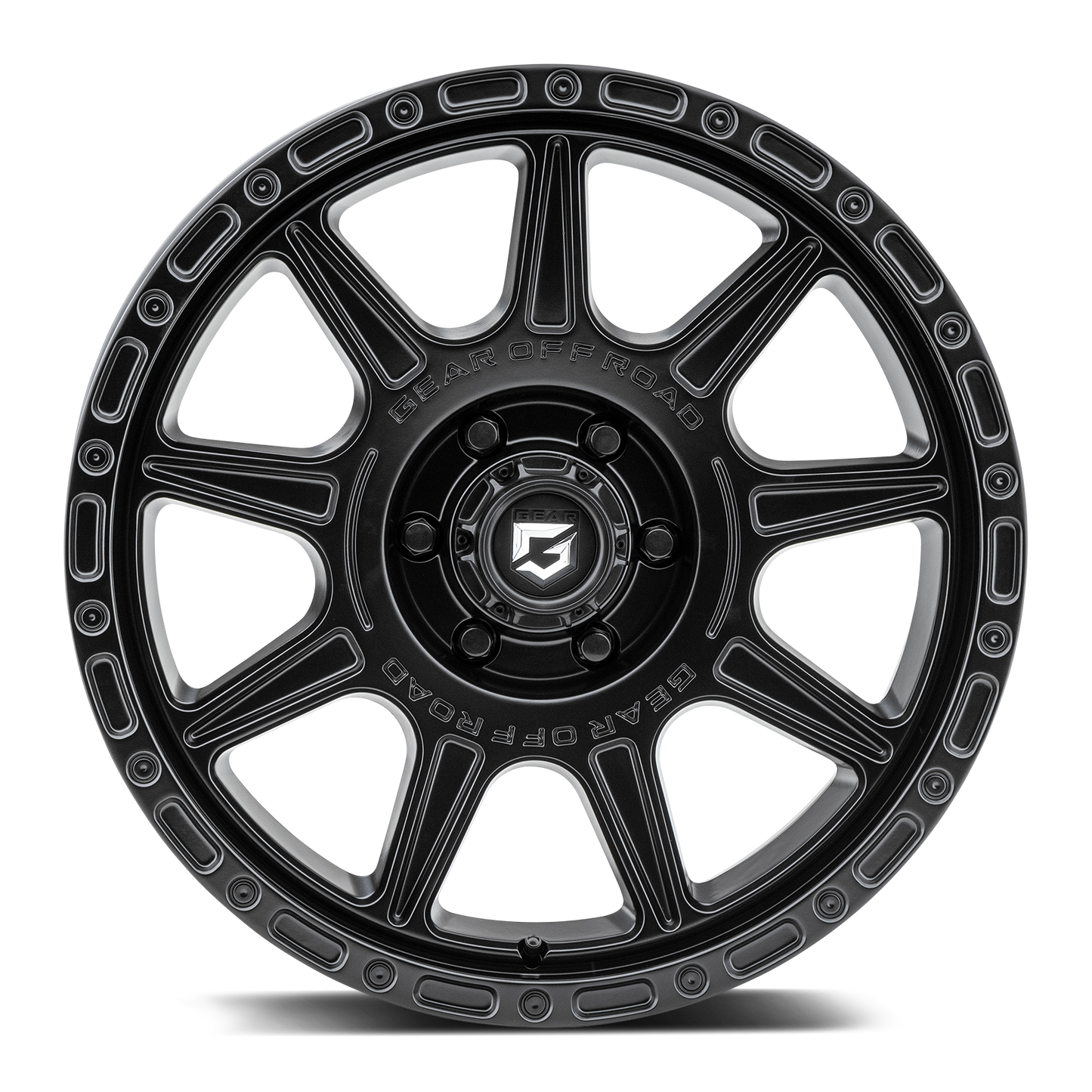 Gear Off Road 759SB SECTOR-T 17X9 -12 6X5.50 Black