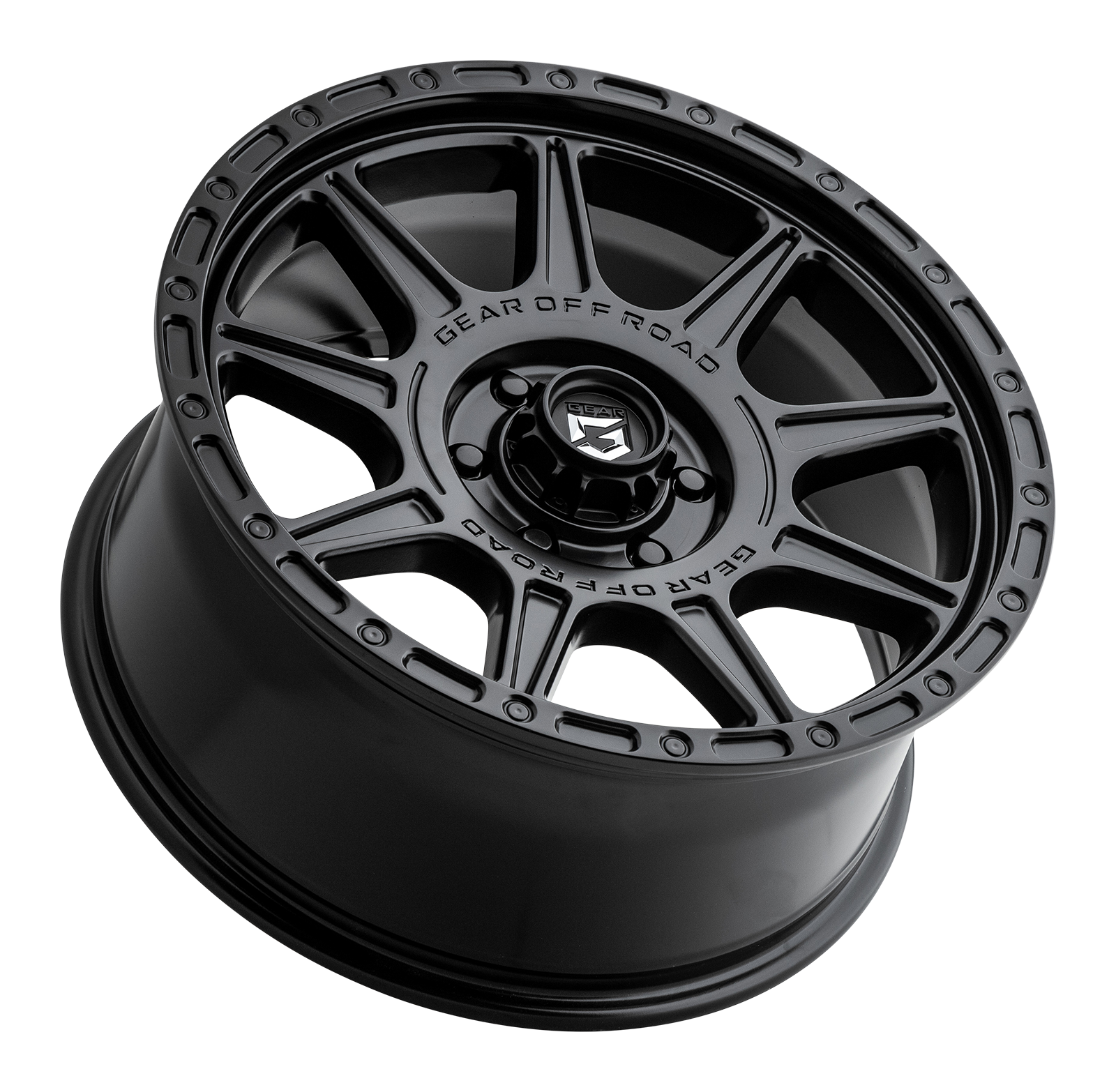 Gear Off Road 759SB SECTOR-T 17X9 -12 6X5.50 Black