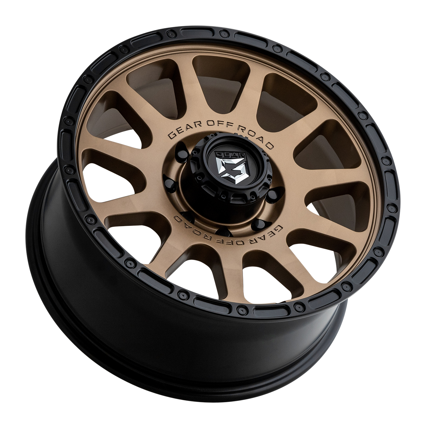 Gear Off Road 760BZ PROTO CALL 20X9 +18 8X6.50 Bronze