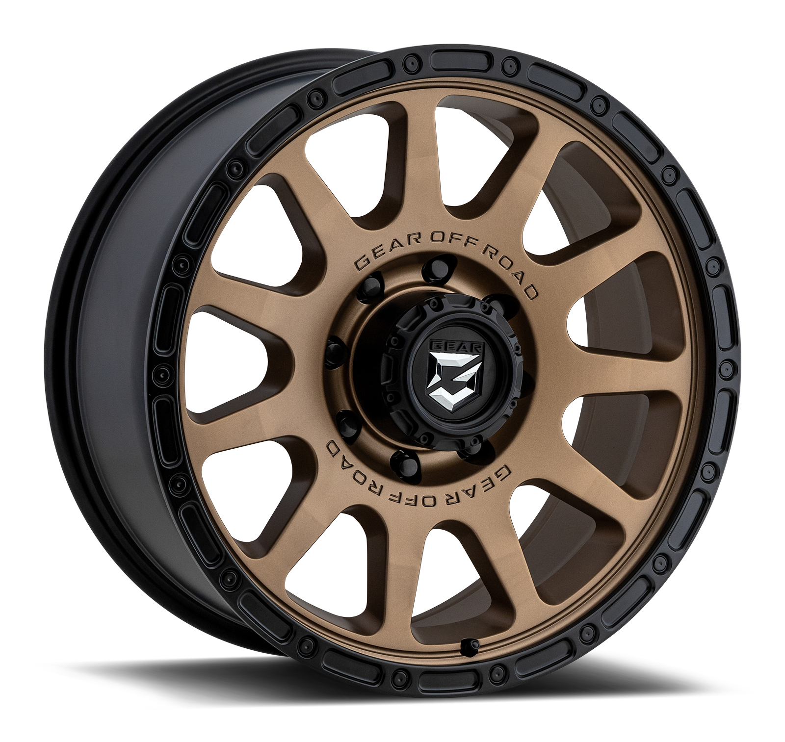 Gear Off Road 760BZ PROTO CALL 17X8.5 +00 6X5.50 Bronze