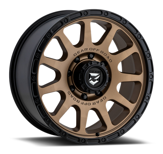Gear Off Road 760BZ PROTO CALL 20X9 +18 8X6.50 Bronze