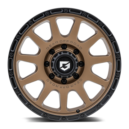 Gear Off Road 760BZ PROTO CALL 17X8.5 +00 6X135 Bronze