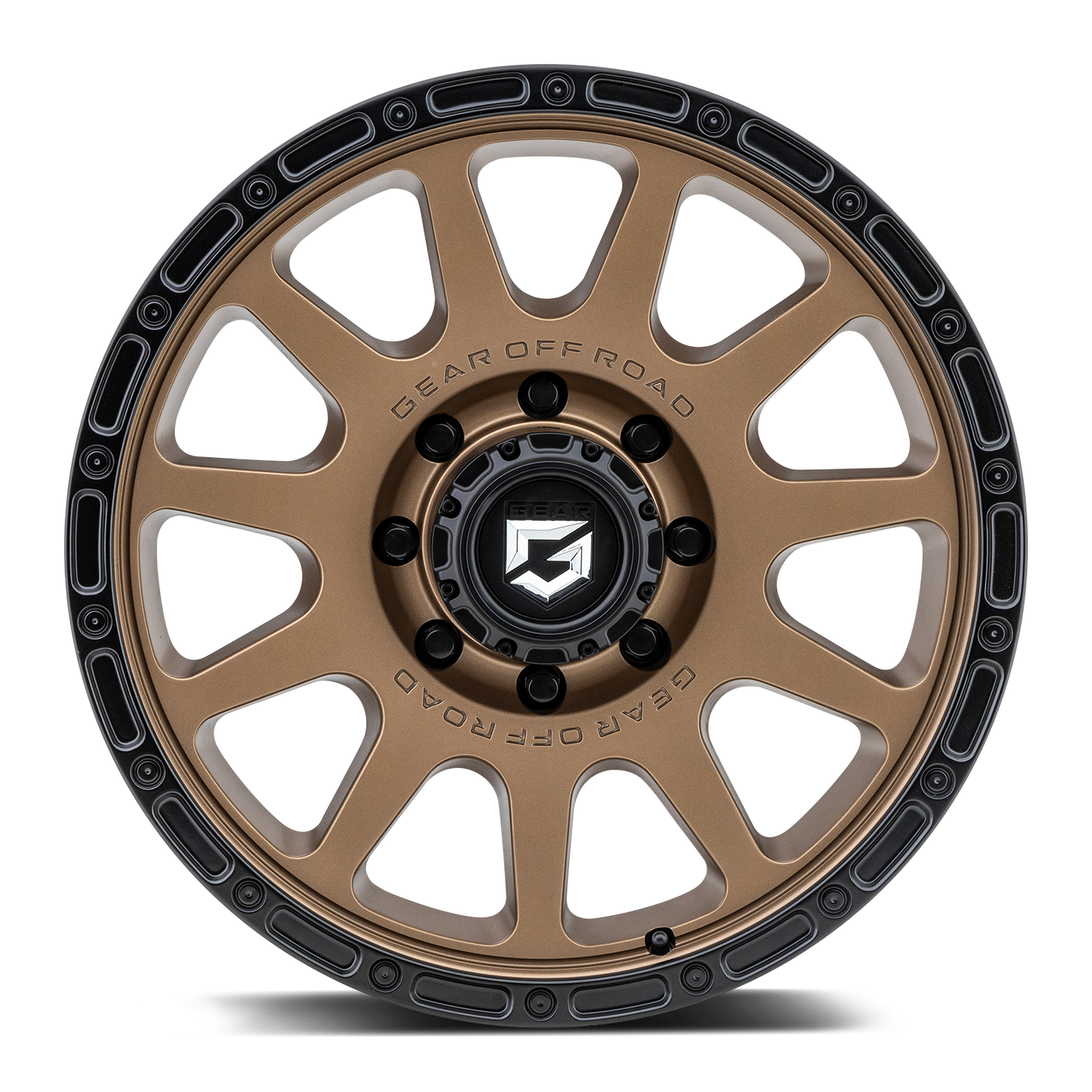 Gear Off Road 760BZ PROTO CALL 20X9 +18 8X6.50 Bronze