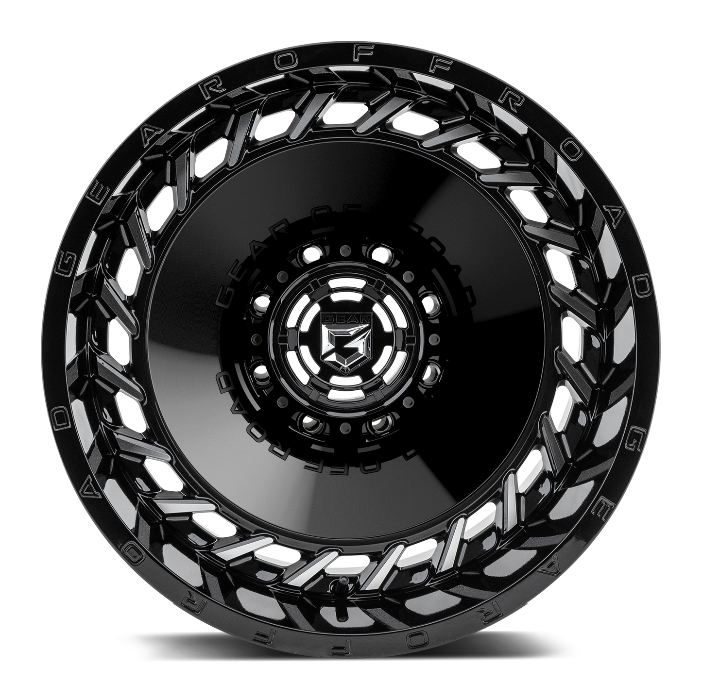 Gear Off Road 756MB ORBIT 20X12 -44 5X5/5X5.50 Black