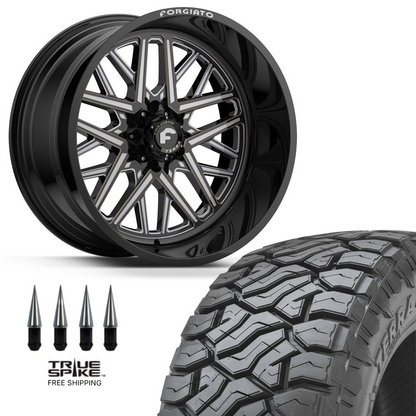 SET OF 4 FORGIATO FLOW TERRA 003 24x12