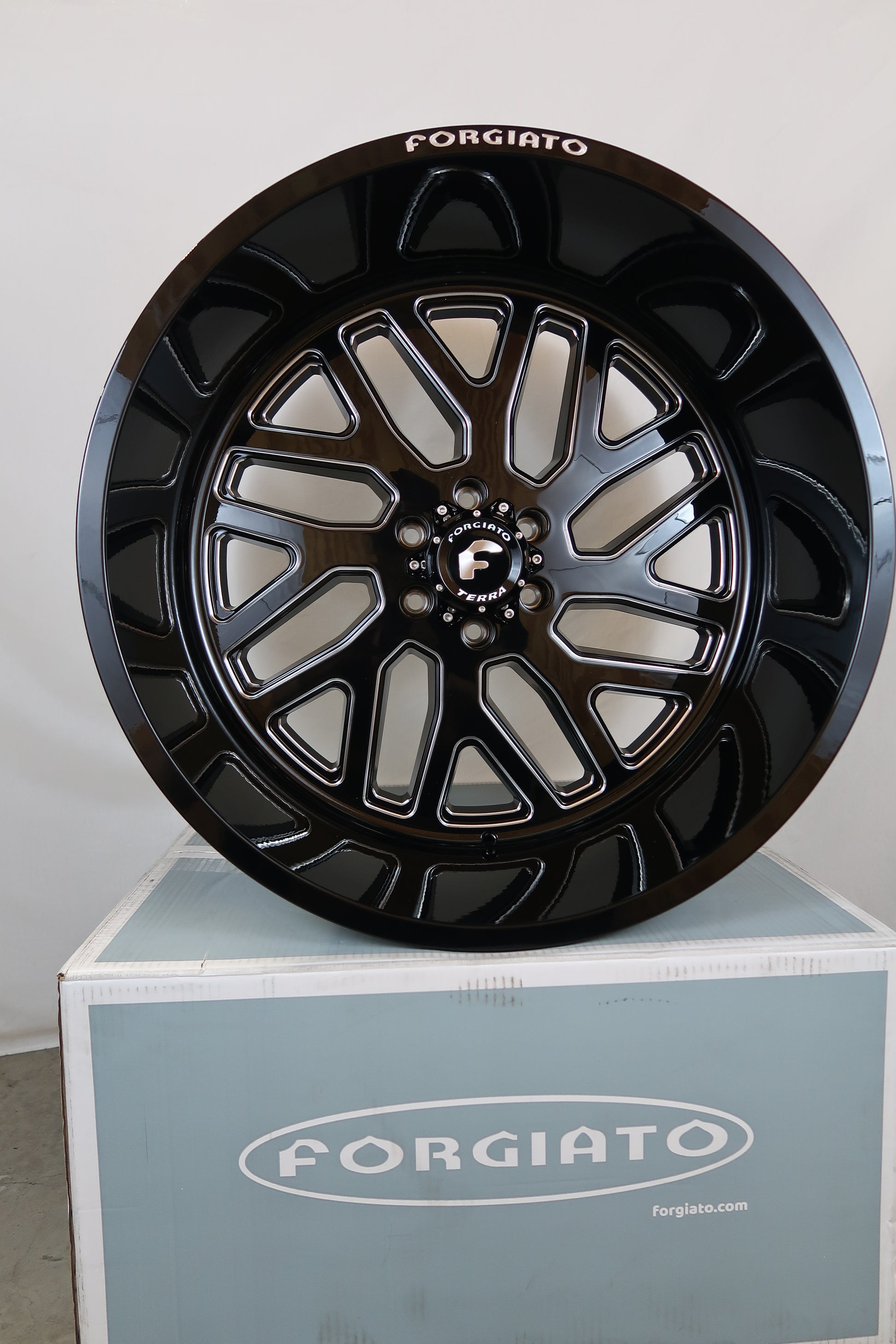 SET OF 4 FORGIATO FLOW TERRA 004 24x14