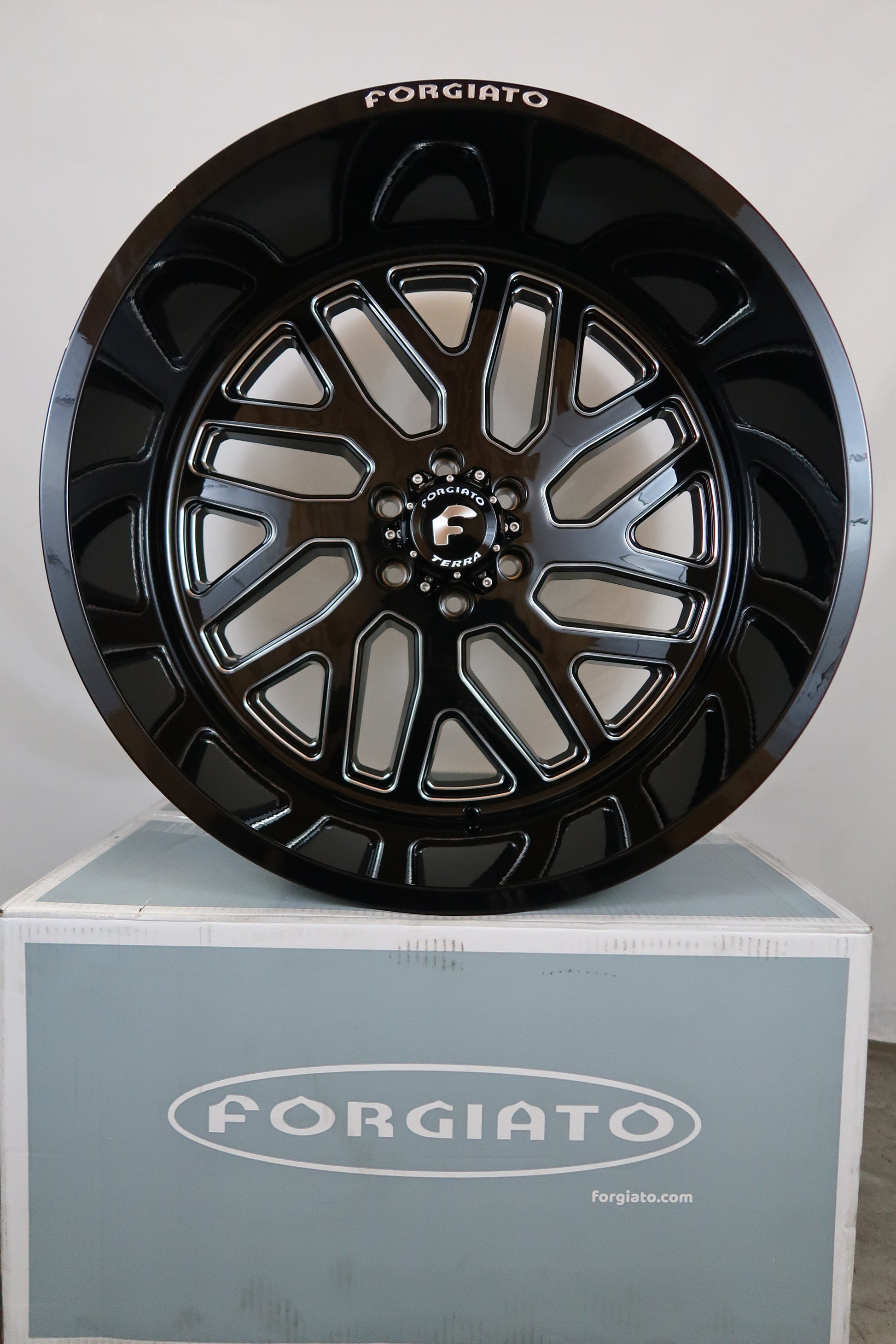 SET OF 4 FORGIATO FLOW TERRA 004 24x14