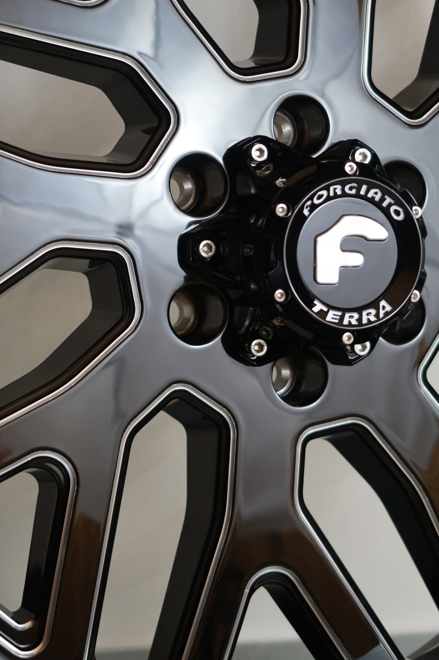 SET OF 4 FORGIATO FLOW TERRA 004 24x14