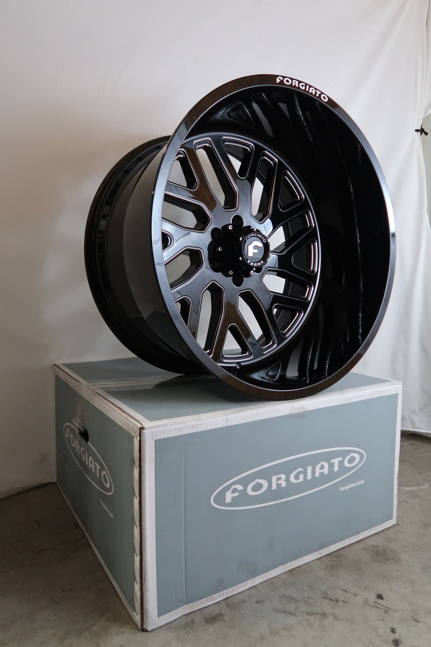 SET OF 4 FORGIATO FLOW TERRA 004 24x14