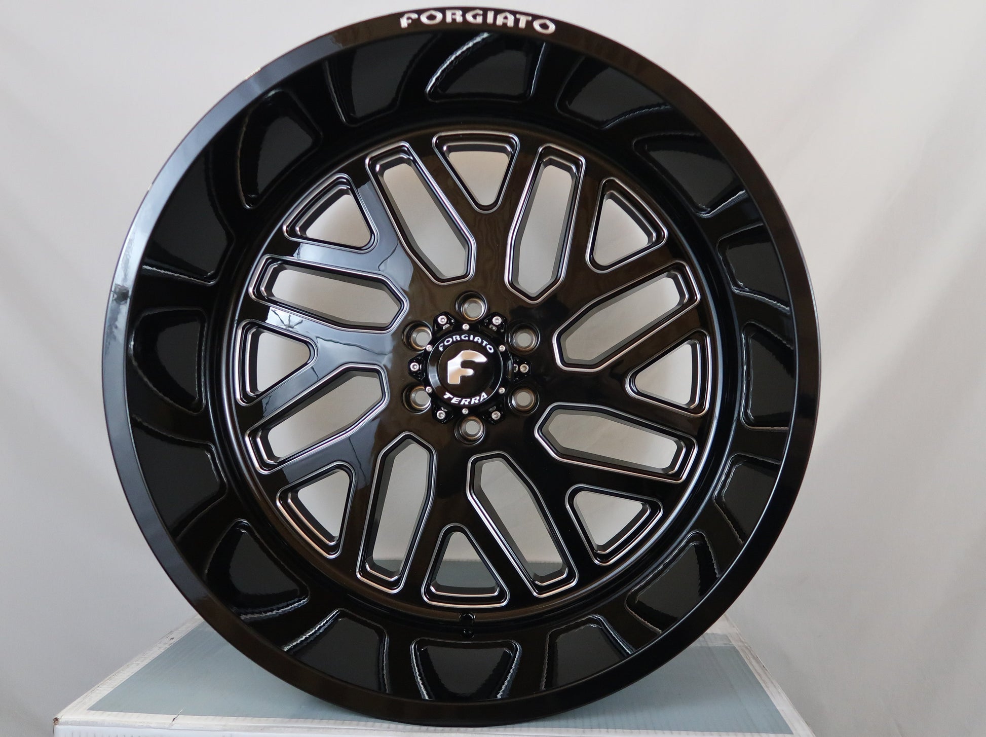 SET OF 4 FORGIATO FLOW TERRA 004 24x14