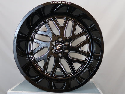 SET OF 4 FORGIATO FLOW TERRA 004 24x14