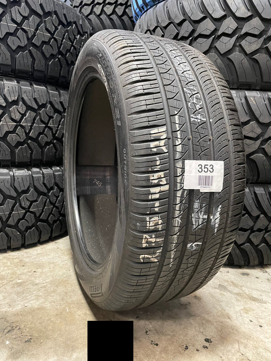 SINGLE 275/45R21 Pirelli Scorpion Zero 110 W XL - Used Tires