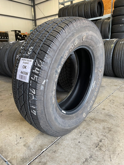 SINGLE 245/70R17 Firestone Destination LE3 110 T SL - Used Tires